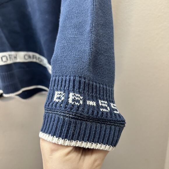 Brimwick BATTLESHIP NORTH CAROLINA BB 55 Sweater Military Nautical Navy VTG M - Picture 8 of 11